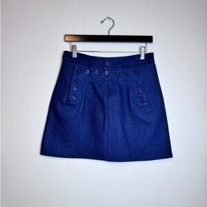 Abercrombie & Fitch Vintage Wool Mini Skirt - Size S